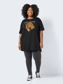 Noisy May CURVE LONG TOP -Noisy May Clothing Shop 27025535 Black 1030225 004