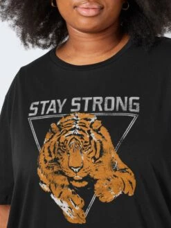 Noisy May CURVE LONG TOP -Noisy May Clothing Shop 27025535 Black 1030225 006