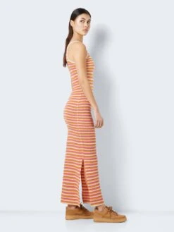 Noisy May KNITTED ONE SHOULDER DRESS -Noisy May Clothing Shop 27025840 Eggnog 1049531 004