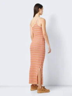 Noisy May KNITTED ONE SHOULDER DRESS -Noisy May Clothing Shop 27025840 Eggnog 1049531 005