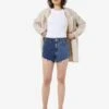 Noisy May MULTI-COLOURED DENIM SHORTS 1 Noisy May MULTI-COLOURED DENIM SHORTS -Noisy May Clothing Shop 27025914 LightBlueDenim 1036882 007