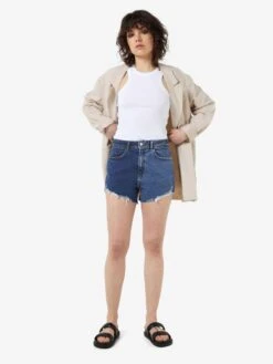 Noisy May MULTI-COLOURED DENIM SHORTS