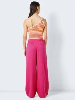 Noisy May KNITTED ONE SHOULDER TOP -Noisy May Clothing Shop 27025915 Eggnog 1049530 005