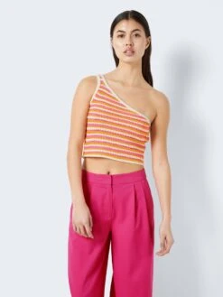 Noisy May KNITTED ONE SHOULDER TOP