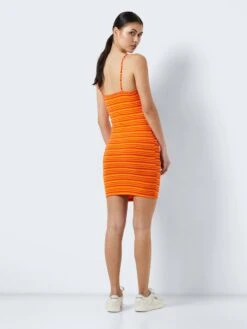 Noisy May STRIPED MINI DRESS -Noisy May Clothing Shop 27025927 CherryTomato 1036943 005