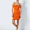 Noisy May STRIPED MINI DRESS