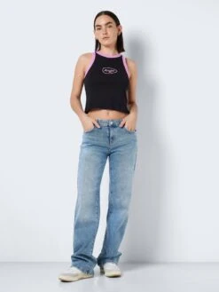 Noisy May EMBROIDERED SLEEVELESS TOP 10 Noisy May EMBROIDERED SLEEVELESS TOP -Noisy May Clothing Shop 27025970 Black 1038059 004