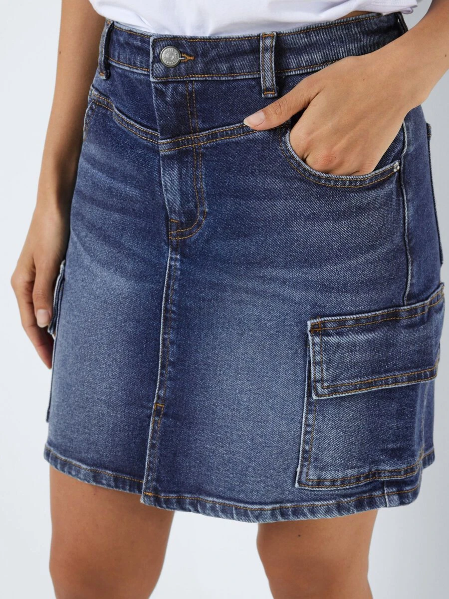 Noisy May CARGO DENIM SKIRT 7 Noisy May CARGO DENIM SKIRT - Image 5