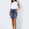 Noisy May CARGO DENIM SKIRT -Noisy May Clothing Shop 27026312 MediumBlueDenim 007