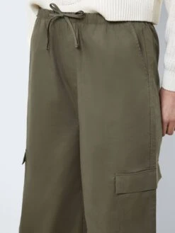 Noisy May NORMAL WAISTED CARGO TROUSERS 12 Noisy May NORMAL WAISTED CARGO TROUSERS -Noisy May Clothing Shop 27026468 Crocodile 1043388 006