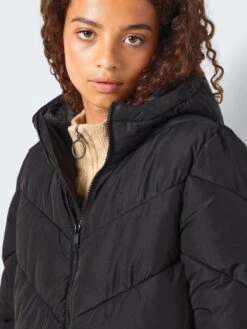 Noisy May NMDALCON EXTRA LONG PUFFER JACKET 13 Noisy May NMDALCON EXTRA LONG PUFFER JACKET -Noisy May Clothing Shop 27026538 Black 006