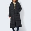 Noisy May NMDALCON EXTRA LONG PUFFER JACKET 2 Noisy May NMDALCON EXTRA LONG PUFFER JACKET -Noisy May Clothing Shop 27026538 Black 007