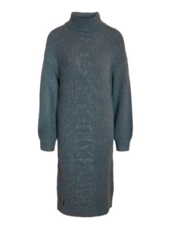 Noisy May KNITTED ROLL NECK DRESS -Noisy May Clothing Shop 27026725 StormyWeather 001