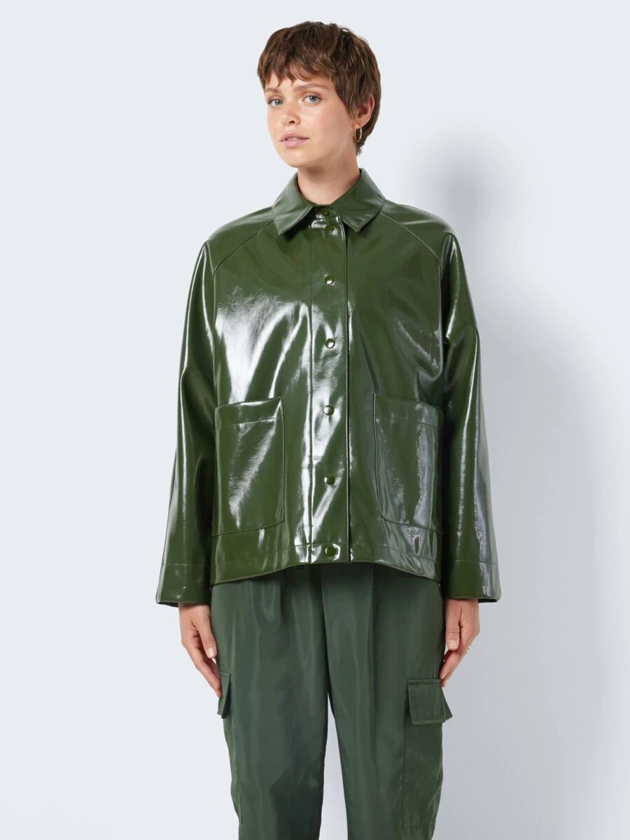 Noisy May SHORT VINYL RAINCOAT 4 Noisy May SHORT VINYL RAINCOAT - Image 2