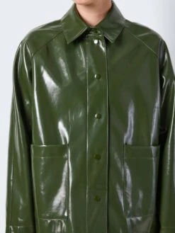 Noisy May SHORT VINYL RAINCOAT 13 Noisy May SHORT VINYL RAINCOAT -Noisy May Clothing Shop 27026881 KombuGreen 006