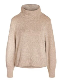 Noisy May POLO NECK KNITTED PULLOVER -Noisy May Clothing Shop 27026897 Nomad 1050877 001