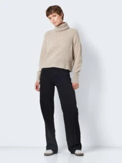Noisy May POLO NECK KNITTED PULLOVER -Noisy May Clothing Shop 27026897 Nomad 1050877 004
