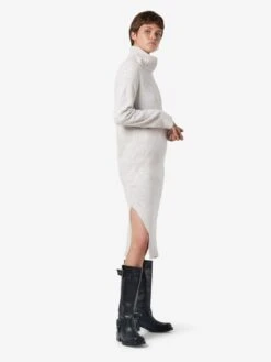 Noisy May HIGH NECK KNITTED DRESS 10 Noisy May HIGH NECK KNITTED DRESS -Noisy May Clothing Shop 27026911 Eggnog 1050843 004