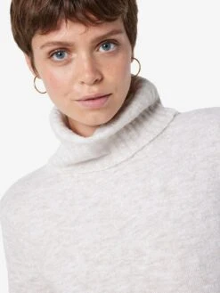 Noisy May HIGH NECK KNITTED DRESS 12 Noisy May HIGH NECK KNITTED DRESS -Noisy May Clothing Shop 27026911 Eggnog 1050843 006 1