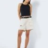 Noisy May HIGH WAISTED CARGO SHORTS 1 Noisy May HIGH WAISTED CARGO SHORTS -Noisy May Clothing Shop 27027020 Oatmeal 007