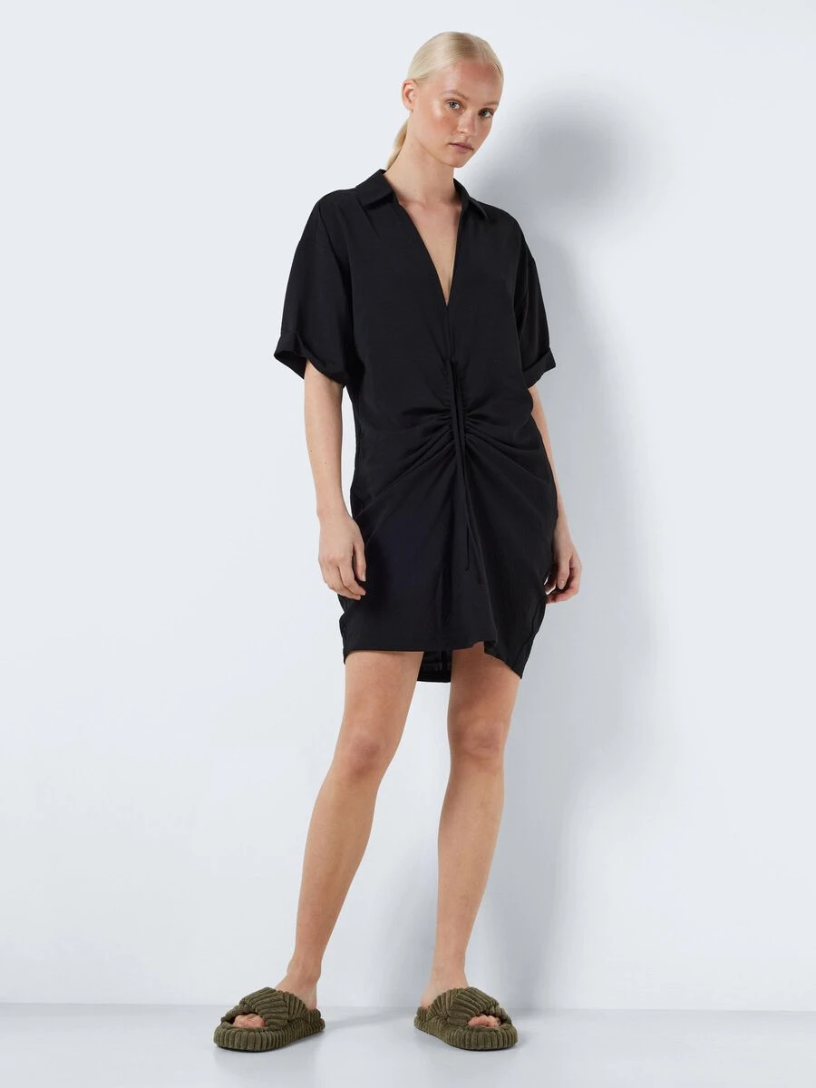 Noisy May SHORT RUCHED DRESS 5 Noisy May SHORT RUCHED DRESS - Image 3