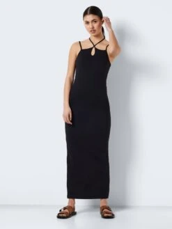 Noisy May LONG HALTER NECK DRESS 10 Noisy May LONG HALTER NECK DRESS -Noisy May Clothing Shop 27027144 Black 004