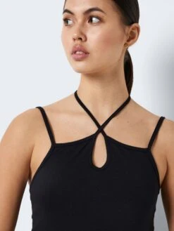 Noisy May LONG HALTER NECK DRESS 12 Noisy May LONG HALTER NECK DRESS -Noisy May Clothing Shop 27027144 Black 006