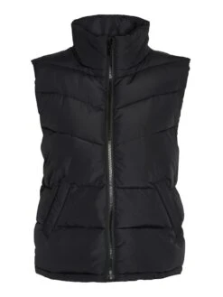 Noisy May NMDALCON SHORT GILET -Noisy May Clothing Shop 27027287 Black 1053912 001