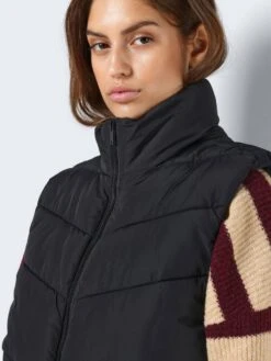 Noisy May NMDALCON SHORT GILET -Noisy May Clothing Shop 27027287 Black 1053912 006