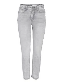 Noisy May NMMONI HIGH WAISTED STRAIGHT FIT JEANS 16 Noisy May NMMONI HIGH WAISTED STRAIGHT FIT JEANS -Noisy May Clothing Shop 27027468 LightGreyDenim 001