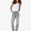 Noisy May NMMONI HIGH WAISTED STRAIGHT FIT JEANS 1 Noisy May NMMONI HIGH WAISTED STRAIGHT FIT JEANS -Noisy May Clothing Shop 27027468 LightGreyDenim 007