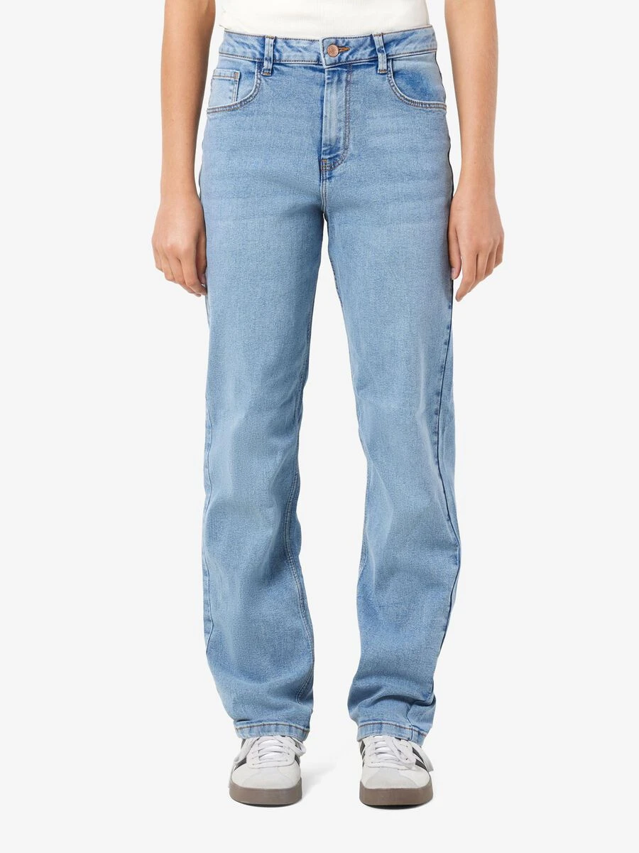 Noisy May NMGUTHIE HIGH WAISTED STRAIGHT FIT JEANS 4 Noisy May NMGUTHIE HIGH WAISTED STRAIGHT FIT JEANS - Image 2