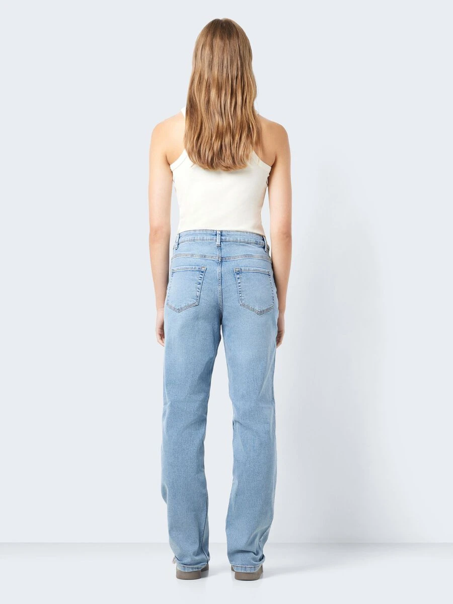 Noisy May NMGUTHIE HIGH WAISTED STRAIGHT FIT JEANS 6 Noisy May NMGUTHIE HIGH WAISTED STRAIGHT FIT JEANS - Image 4