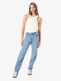 Noisy May NMGUTHIE HIGH WAISTED STRAIGHT FIT JEANS