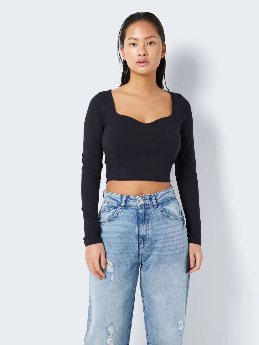 Noisy May LONG SLEEVED SWEETHEART TOP 3 Noisy May LONG SLEEVED SWEETHEART TOP