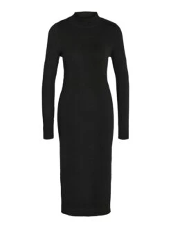 Noisy May LONG KNITTED DRESS 14 Noisy May LONG KNITTED DRESS -Noisy May Clothing Shop 27027553 Black 001
