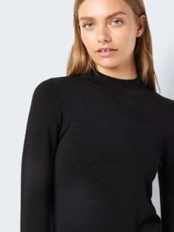 Noisy May LONG KNITTED DRESS 13 Noisy May LONG KNITTED DRESS -Noisy May Clothing Shop 27027553 Black 006