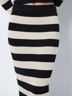 Noisy May KNITTED MIDI SKIRT 12 Noisy May KNITTED MIDI SKIRT -Noisy May Clothing Shop 27027625 Black 1063823 006