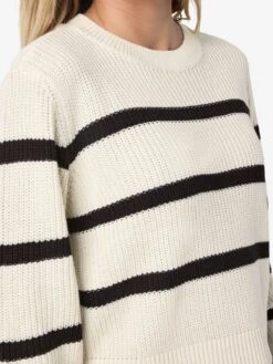 Noisy May STRIPED KNITTED PULLOVER 13 Noisy May STRIPED KNITTED PULLOVER -Noisy May Clothing Shop 27027632 Eggnog 1068963 006