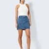 Noisy May SHORT CARGO DENIM SKIRT 1 Noisy May SHORT CARGO DENIM SKIRT -Noisy May Clothing Shop 27027797 MediumBlueDenim 007