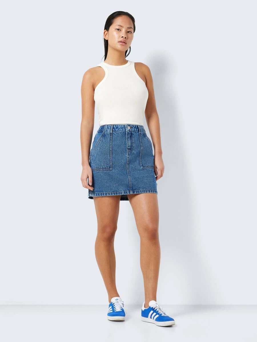 Noisy May SHORT CARGO DENIM SKIRT 3 Noisy May SHORT CARGO DENIM SKIRT