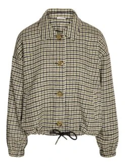 Noisy May CHEQUERED JACKET -Noisy May Clothing Shop 27027849 SnowWhite 1063910 001