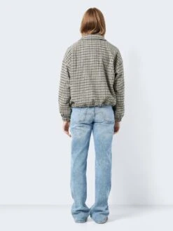 Noisy May CHEQUERED JACKET -Noisy May Clothing Shop 27027849 SnowWhite 1063910 005