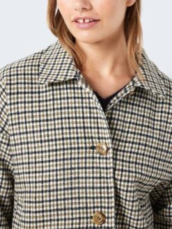 Noisy May CHEQUERED JACKET -Noisy May Clothing Shop 27027849 SnowWhite 1063910 006