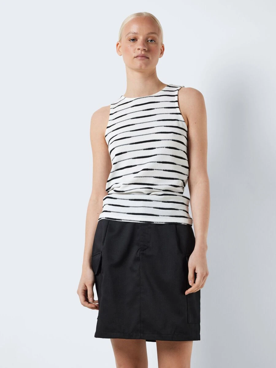 Noisy May SLEVELESS STRIPED TOP 4 Noisy May SLEVELESS STRIPED TOP - Image 2