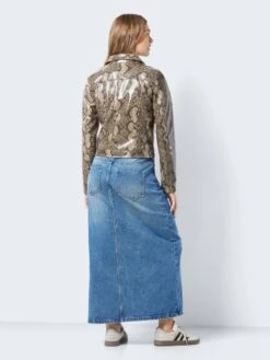 Noisy May SNAKE PRINTED FAUX LEATHER JACKET -Noisy May Clothing Shop 27027920 Nomad 1064160 005