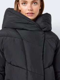 Noisy May NMTALLY LONG PUFFER JACKET 12 Noisy May NMTALLY LONG PUFFER JACKET -Noisy May Clothing Shop 27028070 Black 006