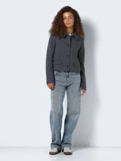 Noisy May BLAZER JACKET -Noisy May Clothing Shop 27028271 DarkGreyMelange 004