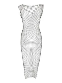 Noisy May MESH RHINESTONE DRESS 17 Noisy May MESH RHINESTONE DRESS -Noisy May Clothing Shop 27028474 Black 1072407 002