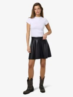Noisy May FAUX LEATHER SKIRT -Noisy May Clothing Shop 27028748 Black 007